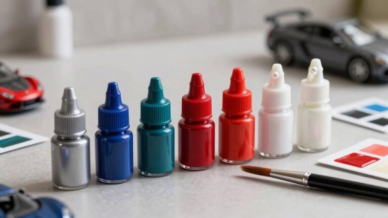 model car acrylic paint recommendations