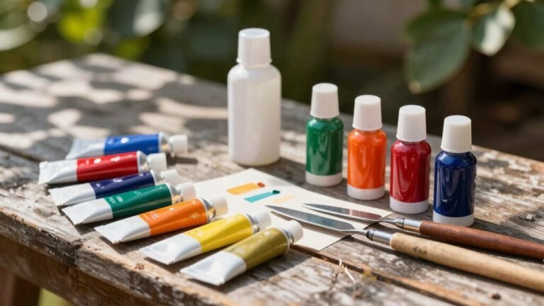 outdoor acrylic paints for folkart artists