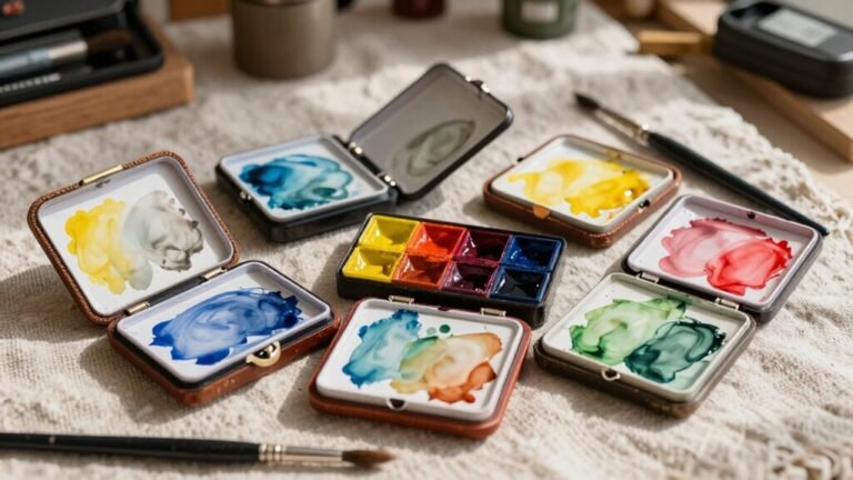 7 Best Travel Watercolor Palettes Artists Actually Pack portable watercolor palettes for artists travels