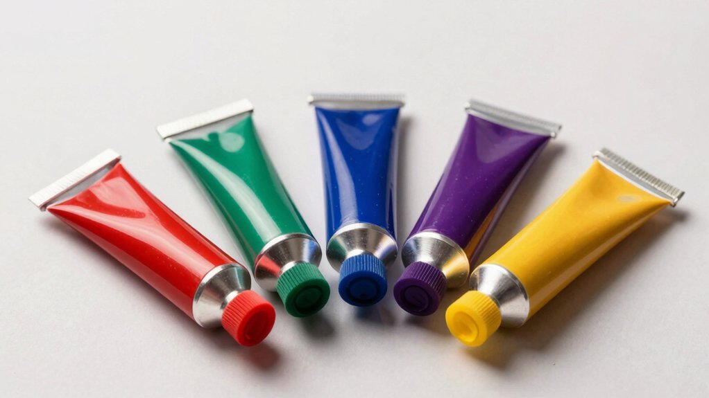primary acrylic paint colors artists use