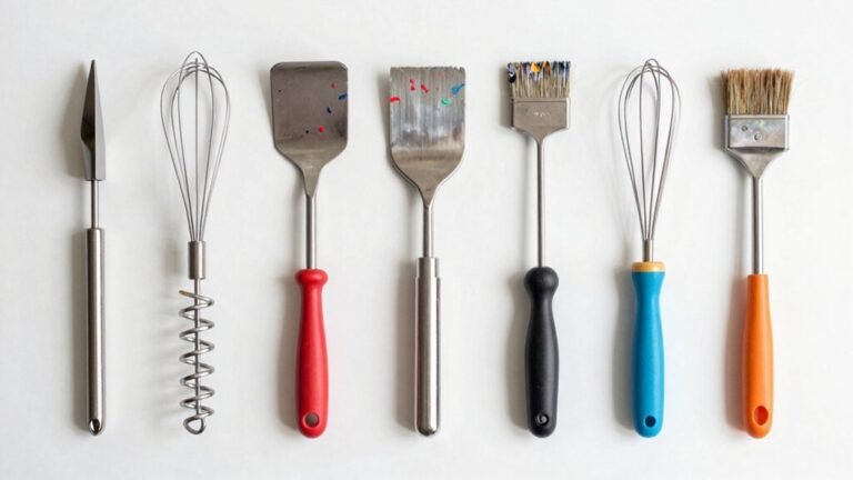 professional artists preferred acrylic mixing tools