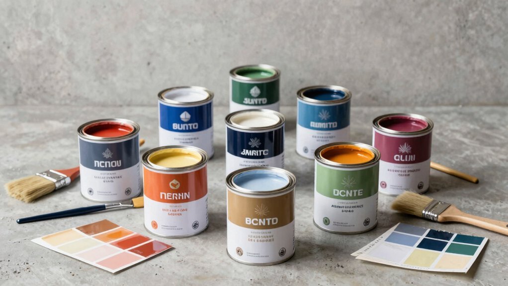 professional grade acrylic latex paints