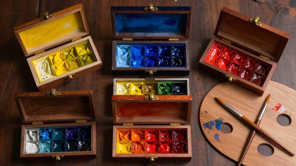 rembrandt oil paint sets artists