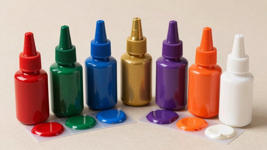 top acrylic paints plastic