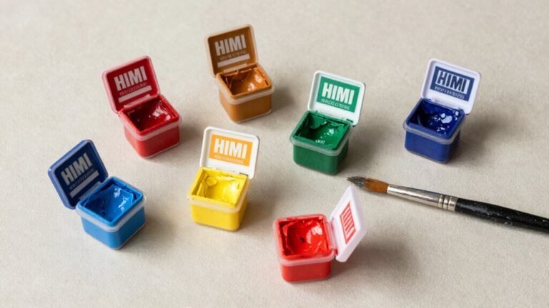 top himi gouache paints