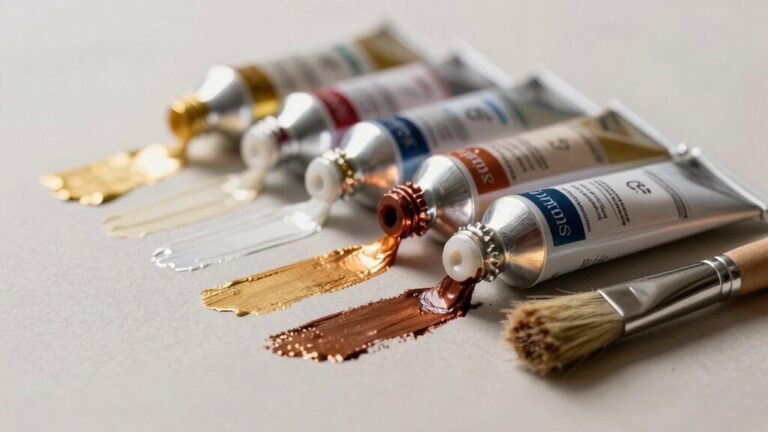 top metallic acrylic paints