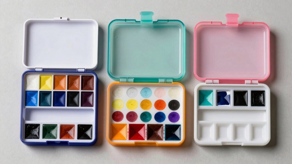 top plastic watercolor palettes