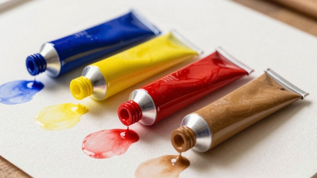 watercolor acrylic paints artists choose