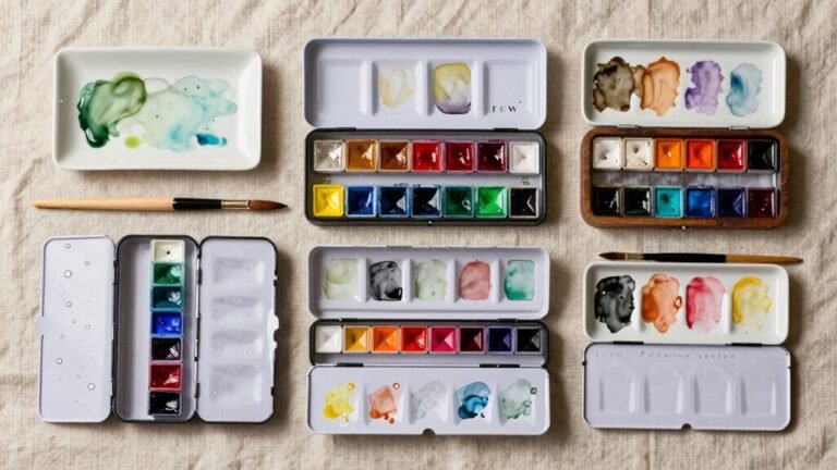 watercolor paint trays artists prefer