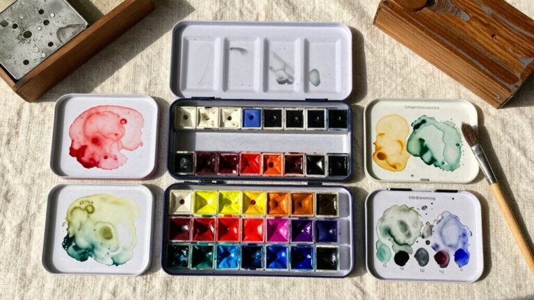 watercolor sets used by artists